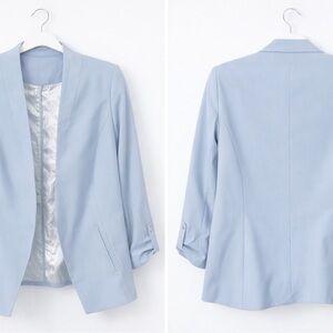 Plus Size Calvin Klein Light Blue Women's Blazer